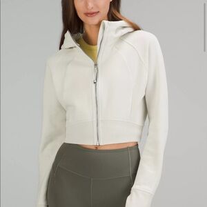 Lululemon Scuba Full-zip Cropped Hoodie